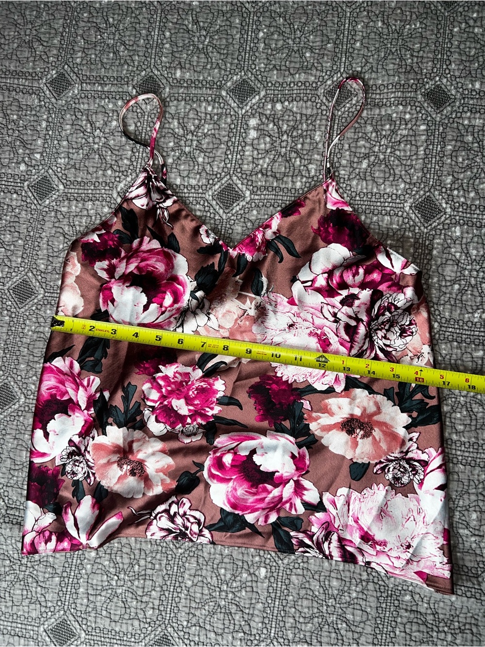 VS XS satin silky sleep top